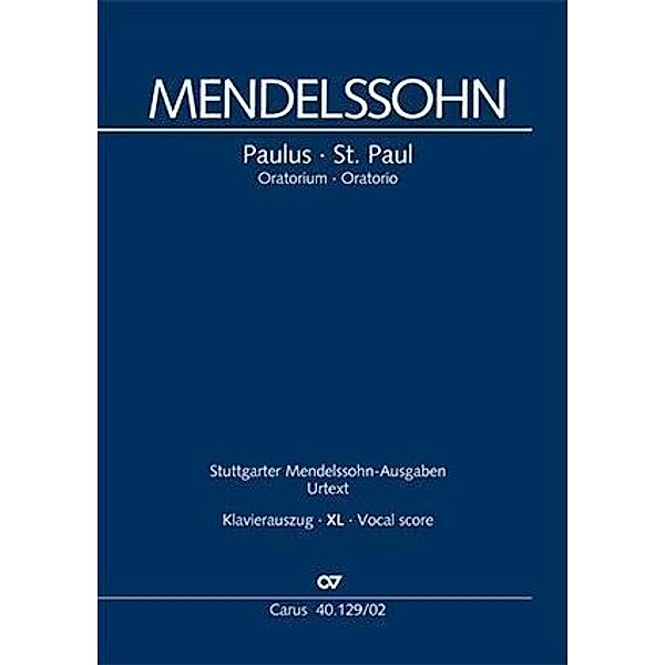 Paulus (Klavierauszug deutsch/englisch XL), Felix Mendelssohn Bartholdy