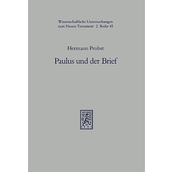 Paulus und der Brief, Hermann Probst