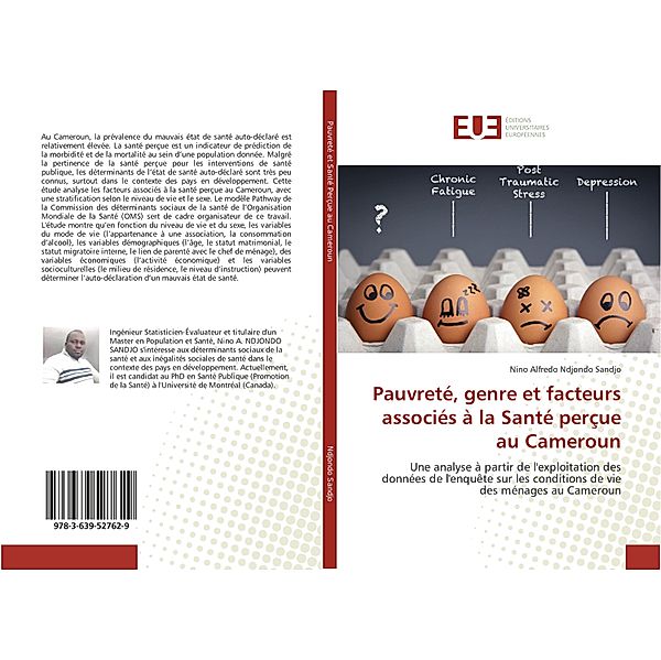 Pauvreté, genre et facteurs associés à la Santé perçue au Cameroun, Nino Alfredo Ndjondo Sandjo