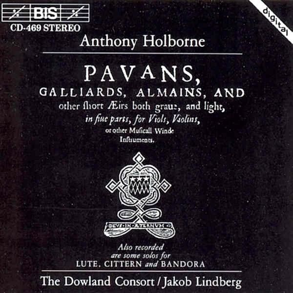 Pavans, Jakob Lindberg, Dowland Consort