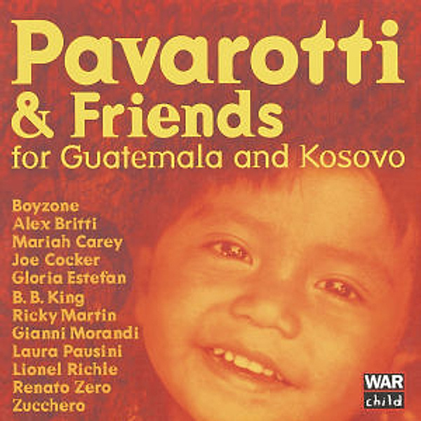 PAVAROTTI & FRIENDS 6, Pavarotti, Boyzone, Cocker, Carey, Estefan