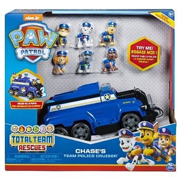 PAW Chases Total Team Rescue Vehicle