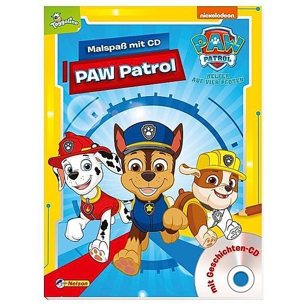PAW Patrol Ausmalbilder: Malspaß mit CD