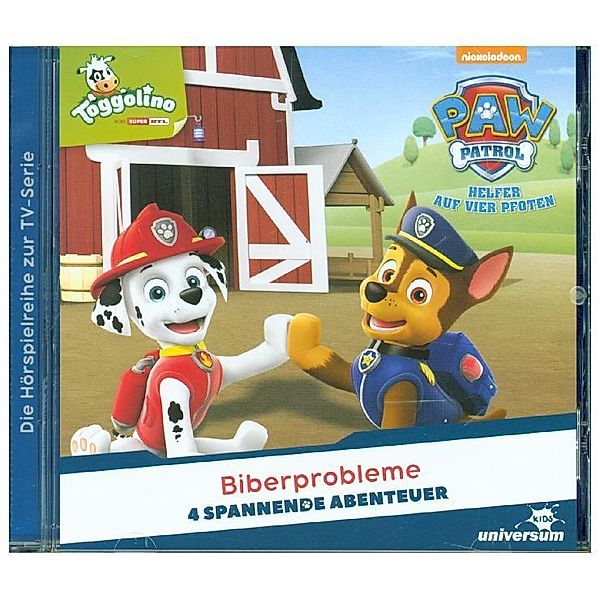 Paw Patrol - Biberprobleme,1 Audio-CD, Diverse Interpreten