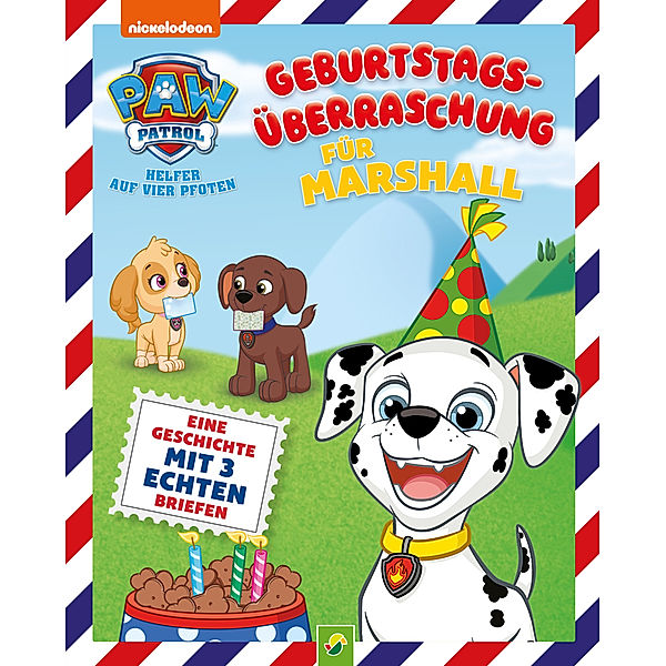 PAW Patrol Briefe-Geschichtenbuch: Geburtstagsüberraschung für Marshall, Oliver Bieber