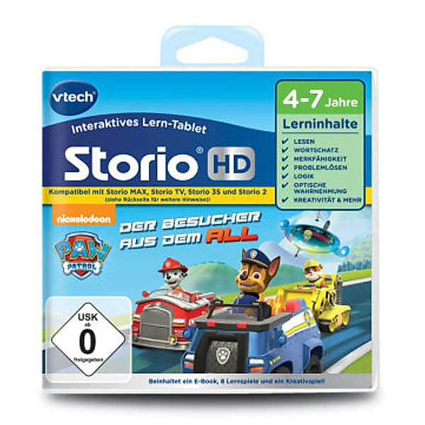 Paw Patrol, Der Besucher aus dem All, 1 Storio HD Lernspiel