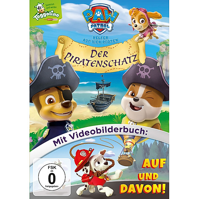 Paw Patrol – Der Piratenschatz DVD bei Weltbild.at bestellen