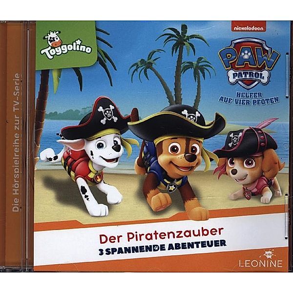 PAW Patrol - Der Piratenzauber,1 Audio-CD, Diverse Interpreten