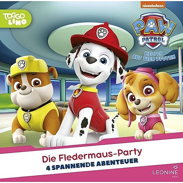 PAW Patrol - Die Fledermaus-Party,1 Audio-CD, Diverse Interpreten