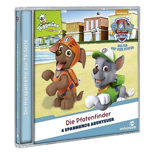 Paw Patrol - Die Pfotenfinder,1 Audio-CD, Paw Patrol - Helfer auf vier Pfoten