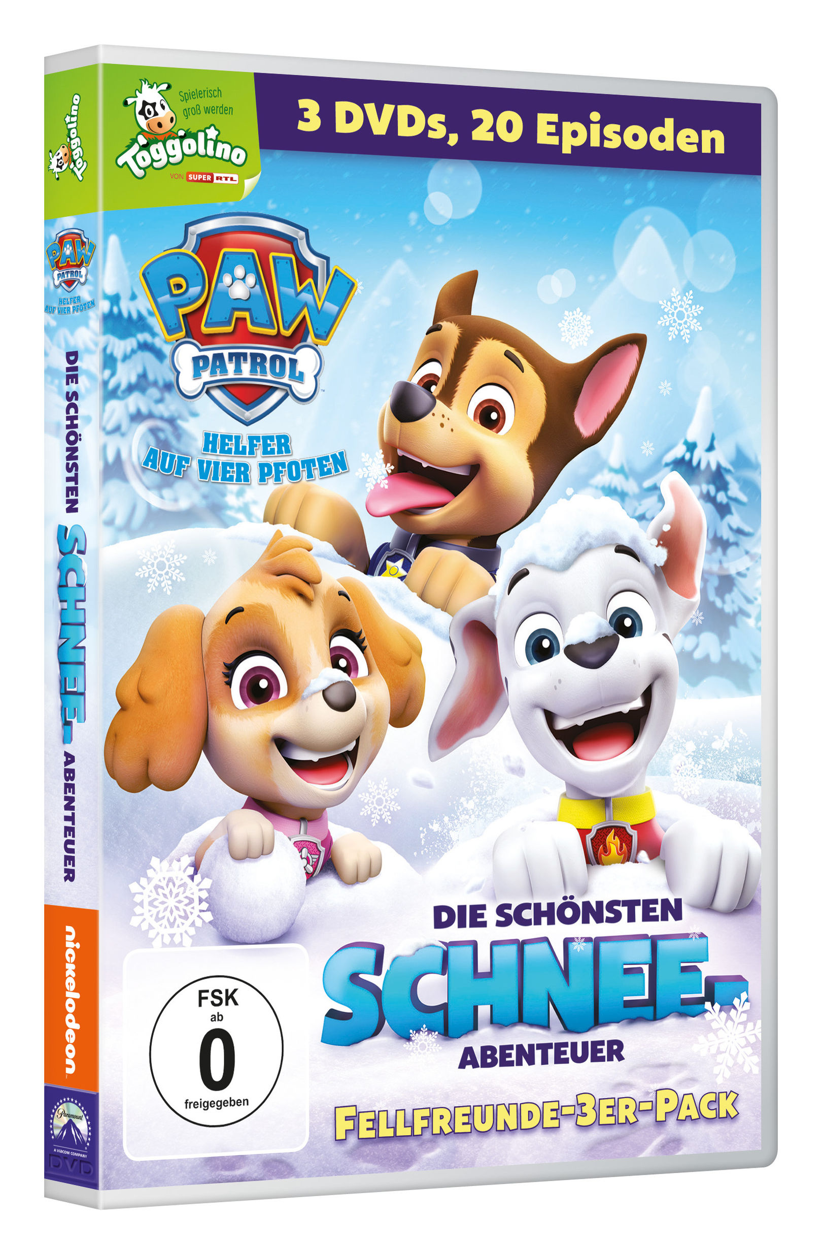 Paw Patrol - Die schönsten Schnee-Abenteuer DVD | Weltbild.ch