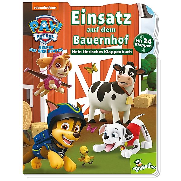 PAW Patrol: Einsatz auf dem Bauernhof - Mein tierisches Klappenbuch, Panini