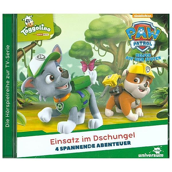 Paw Patrol - Einsatz im Dschungel,1 Audio-CD, Diverse Interpreten