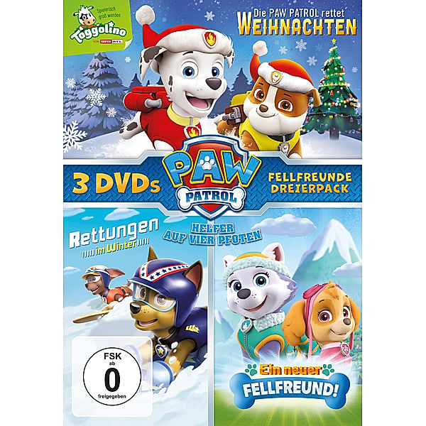 Paw Patrol: Fellfreunde Dreierpack, Keine Informationen