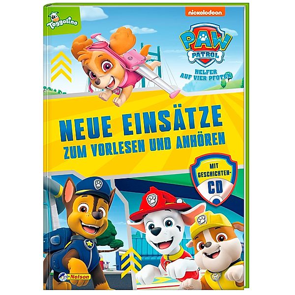 PAW Patrol Geschichtenbuch: Neue Einsätze zum Vorlesen und Anhören