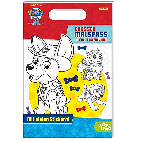 PAW Patrol: Großer Malspaß mit den Fellfreunden, Panini