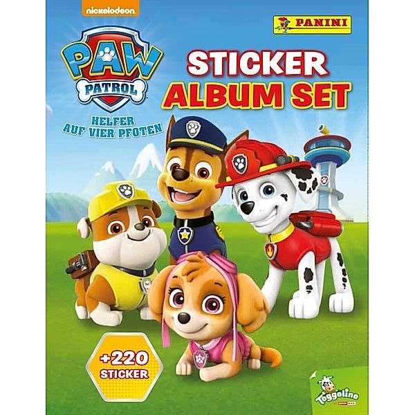 Paw Patrol – Helfer auf vier Pfoten – Sticker Album Set