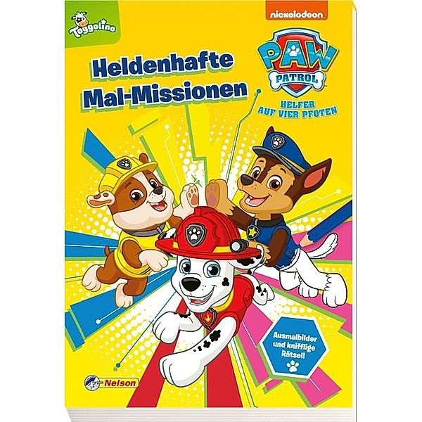 PAW Patrol Kindergartenheft: Heldenhafte Mal-Missionen