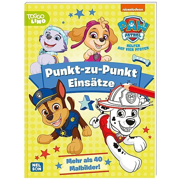 PAW Patrol Kindergartenheft: Punkt-zu-Punkt-Einsätze