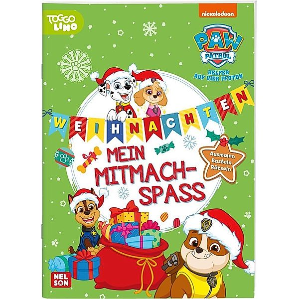 PAW Patrol Kindergartenheft: Weihnachten - Mein Mitmach-Spass