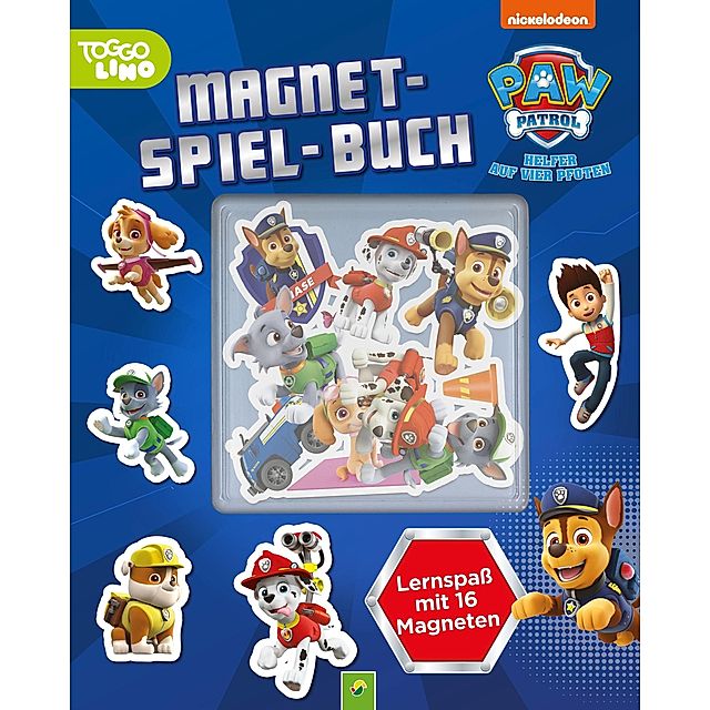 PAW Patrol Magnet-Spiel-Buch Buch bei Weltbild.ch bestellen
