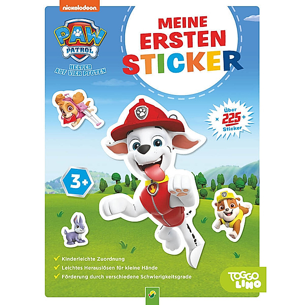 PAW Patrol Meine ersten Sticker, Schwager & Steinlein Verlag