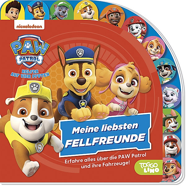 PAW Patrol: Meine liebsten Fellfreunde - Erfahre alles über die PAW Patrol, ihre Fahrzeuge und ihre Ausrüstung!, Panini