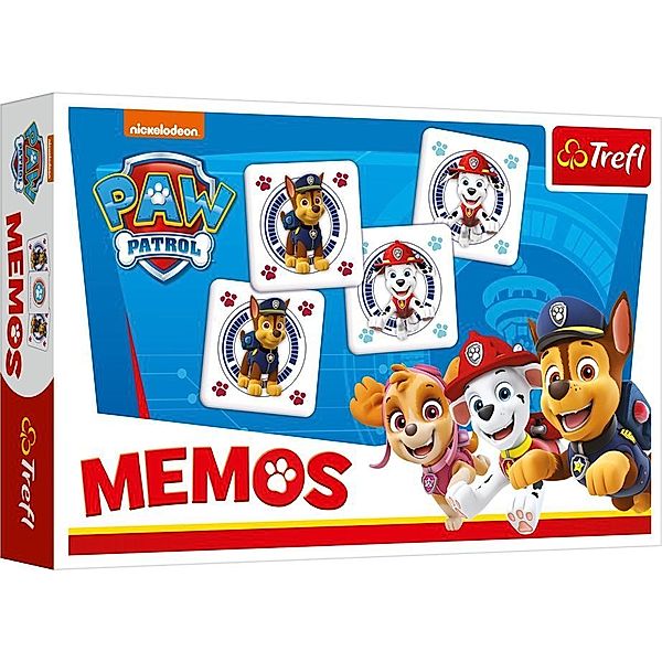 Trefl Paw Patrol Memos (Kinderspiel)