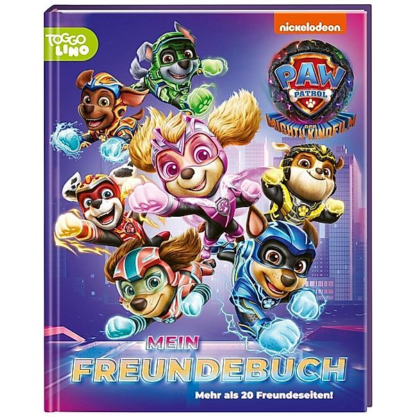 PAW Patrol Mitmachbuch: Der Mighty Kinofilm: Mein Freundebuch