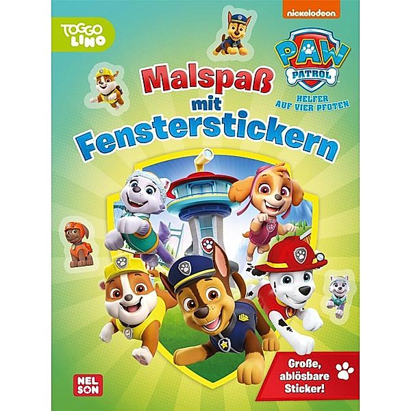 PAW Patrol Mitmachbuch: Malspaß mit Fensterstickern