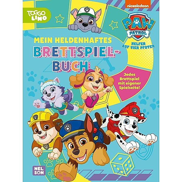 PAW Patrol Mitmachbuch: Mein heldenhaftes Brettspielbuch