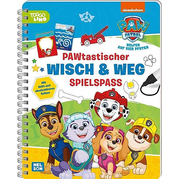 PAW Patrol Mitmachbuch: PAWtastischer Wisch & Weg Spielspass