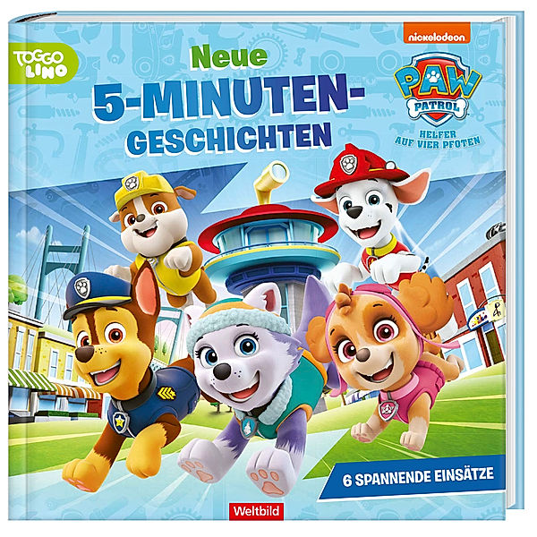 Paw Patrol - Neue 5 Minuten Geschichten - Sammelband 2