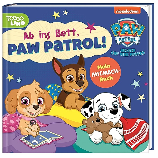 PAW Patrol Pappbilderbuch: Ab ins Bett, PAW Patrol!