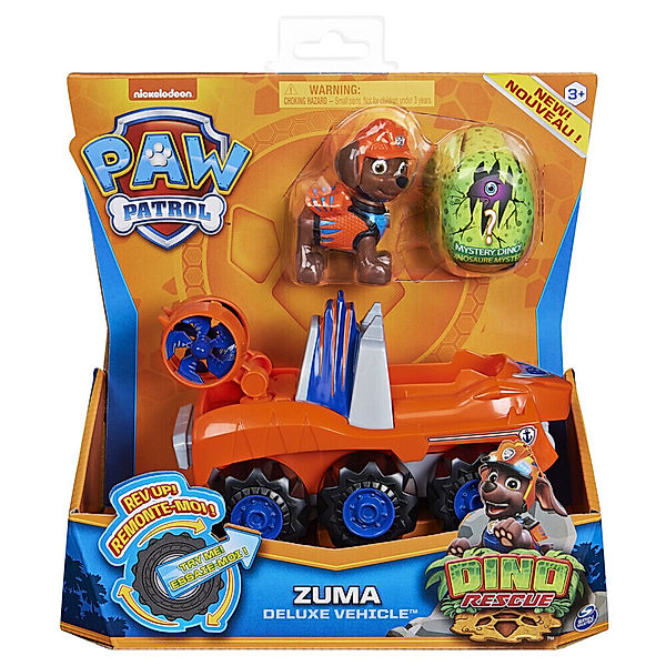 Amigo Verlag, Spin Master PAW Patrol - PAW Dino Rescue Vehicles Zuma