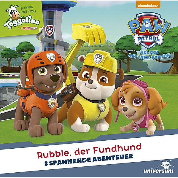 Paw Patrol - Rabble, der Fundhund,1 Audio-CD, Diverse Interpreten