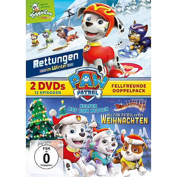 Paw Patrol: Rettungen im Winter & Die Paw Patrol rettet Weihnachten, Keine Informationen