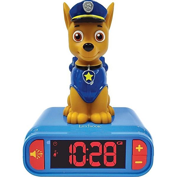 Paw Patrol Wecker ''Chase'' 3D Nachtlicht