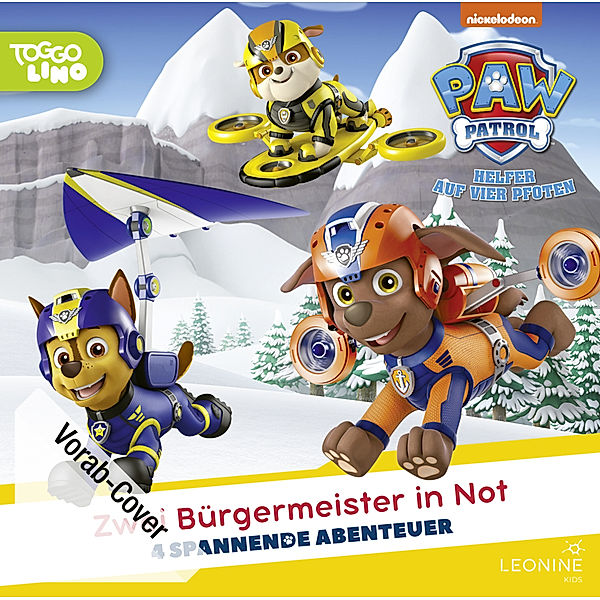 PAW Patrol - Zwei Bürgermeister in Not,1 Audio-CD, Diverse Interpreten