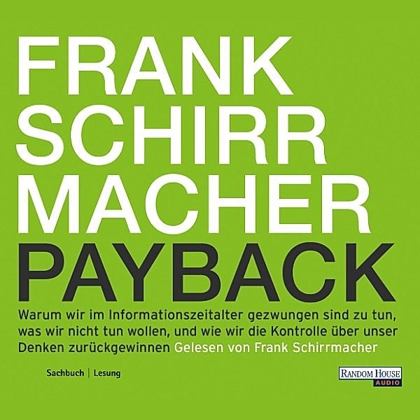 Payback, Frank Schirrmacher