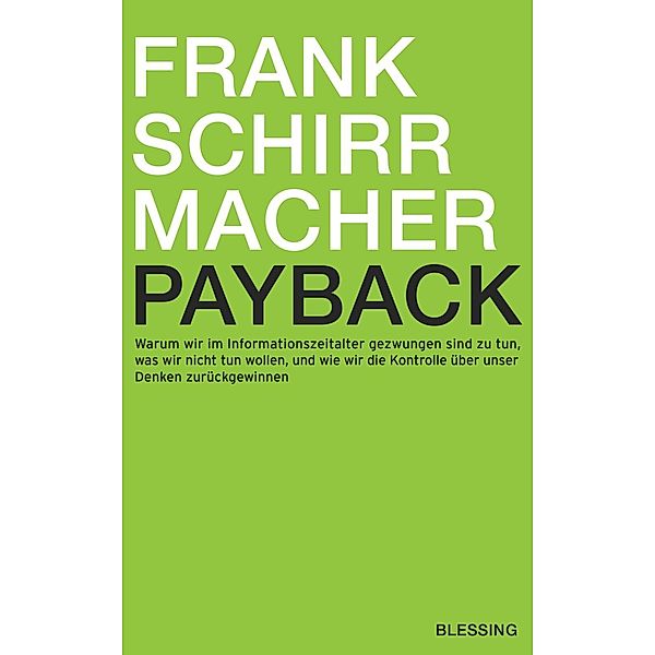 Payback, Frank Schirrmacher