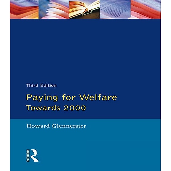 Paying For Welfare, Howard Glennerster