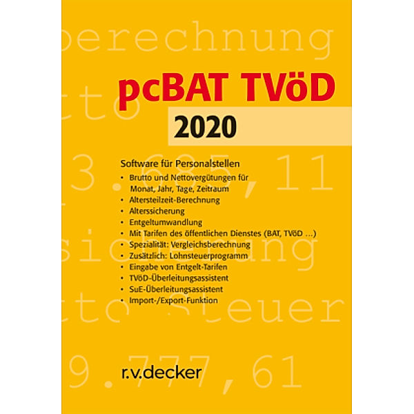 pcBAT PS, 1 CD-ROM