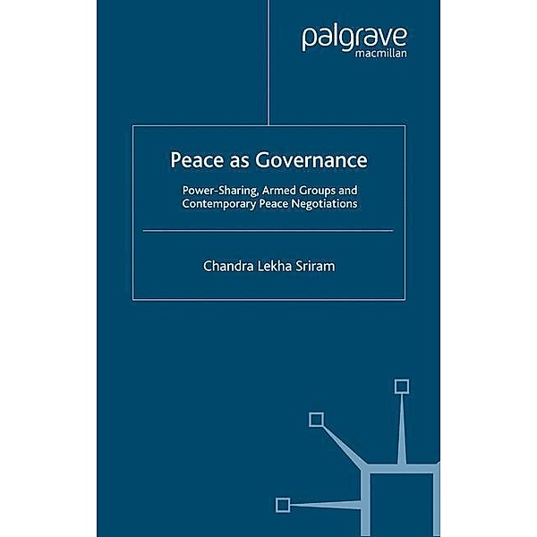 Peace as Governance, C. Sriram