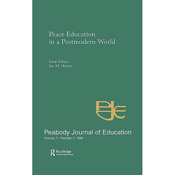 Peace Education in a Postmodern World