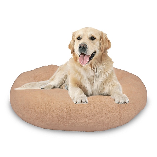 Peaceful Pooch Luxus Hundebett, Grösse L (Durchmesser: 94 cm)