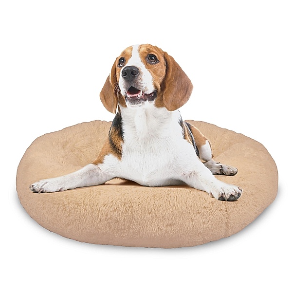 Peaceful Pooch Luxus Hundebett, Größe M (Durchmesser: 76 cm)