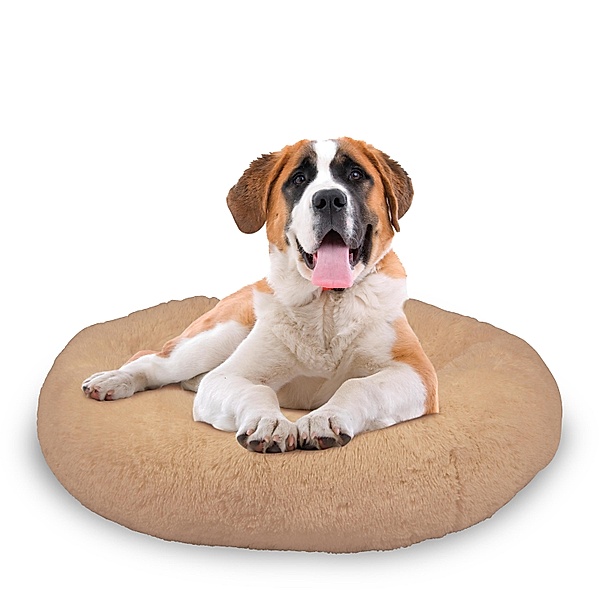 Peaceful Pooch Luxus Hundebett, Grösse XL (Durchmesser: 109 cm)