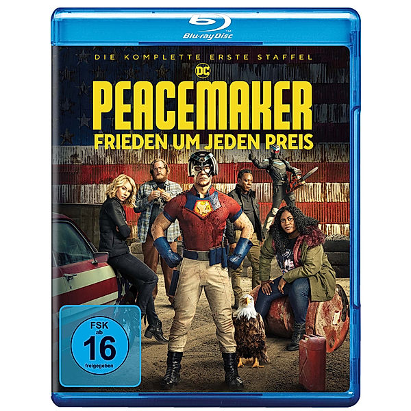 Peacemaker - Staffel 1, Freddie Stroma Chukwudi Iwuji Danielle Brooks