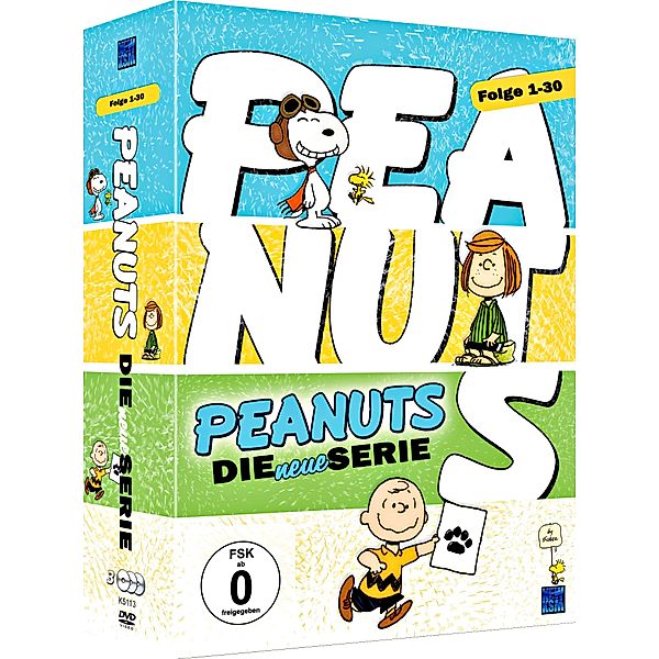 Peanuts, 3 DVDs, N, A